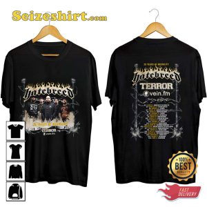 Hatebreed Tour 20 Years Of Brutality Tour T-shirt
