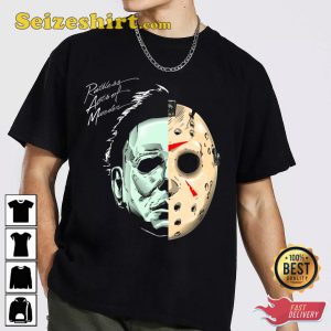 Horror Duo Jason Voorhees x Michael Myers Halloween Gift T-Shirt