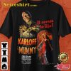 Horror Movie Fan Gift Boris Karloff Scary Movie T Shirt