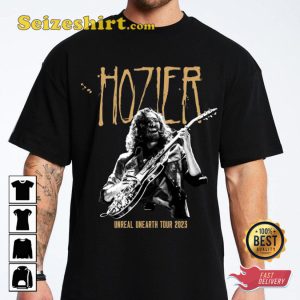 Hozier Concert Unreal Unearth Tour 2023 T-shirt