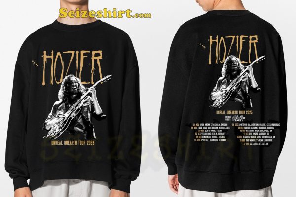 Hozier Tour 2023 Unreal Unearth World Tour T-shirt