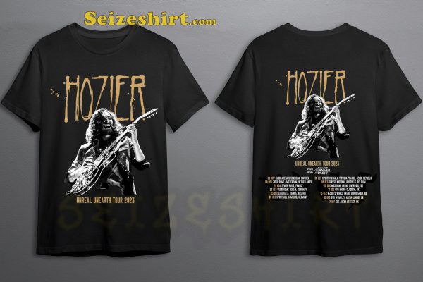 Hozier Tour 2023 Unreal Unearth World Tour T-shirt