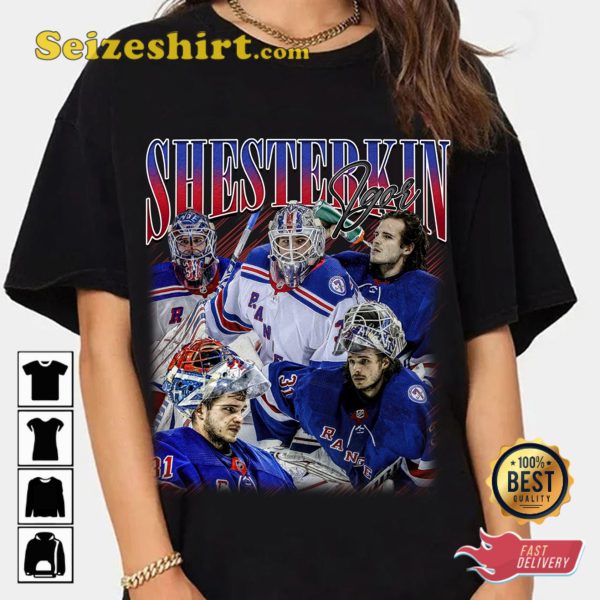 Igor Shesterkin New York Rangers Hockey T-shirt