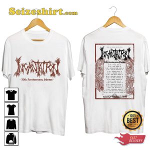 Incantation Band 30th Anniversary Show T-shirt