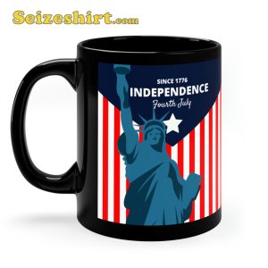 Independence Day Statue of Liberty July Mug