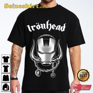 Iron Man Parody Motorhead Superhero Rockin T-Shirt