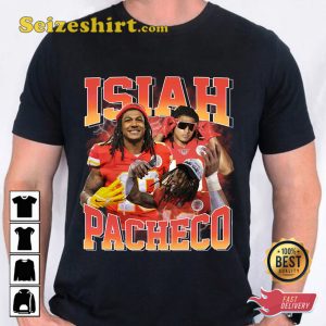 Isiah Pacheco KC Chiefs Pop Football T-shirt
