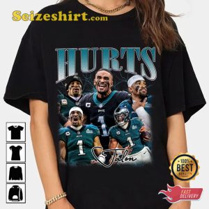 Jalen Hurts Philadelphia Eagles Football T-shirt