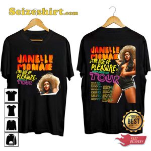 Janelle Monae 2023 The Age Of Pleasure Tour T-shirt
