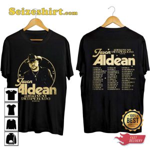Jason Aldean Tour 2023 Highway Desperado Concert T-shirt