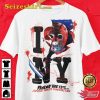 Jason Takes Manhattan TShirt Friday the 13th Movie Short Sleeve Girf For Fan