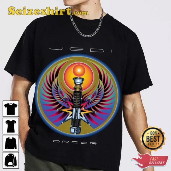 Jedi Order Galactic Tribute Journey Heavy Metal T-Shirt