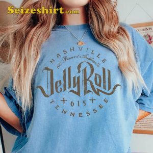 Jelly Roll Nashville Tennessee Tour Music T-shirt