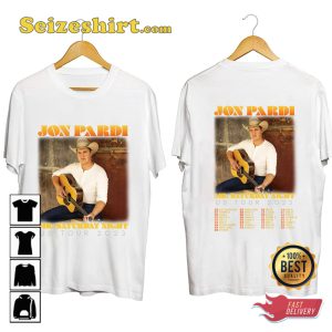 Jon Pardi Country Music Shirt The Mr Saturday Night World Tour Tee Jon Pardi Fan Supporter Shirt Country Music Concert Merch