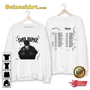Junior H Concert Sad Boyz Tour 2023 T-shirt