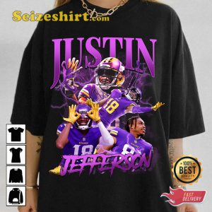 Justin Jefferson JJettas Football T-shirt