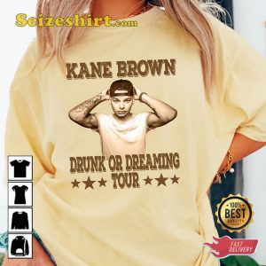 Kane Brown 2023 Drunk Or Dreaming Tour T-shirt