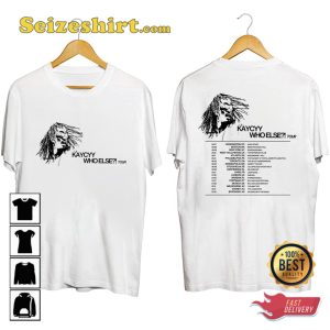 Kaycyy Rapper Who Else Tour 2023 Fan Gift T-shirt