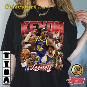 Kevon Looney Basketball GS Warriors T-shirt