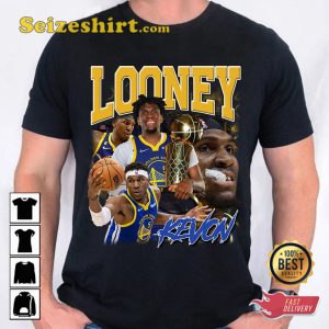 Kevon Looney NBA Golden State Warriors Basketball T-shirt