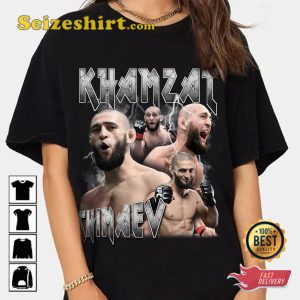 Khamzat Chimaev MMA Borz UFC T-shirt
