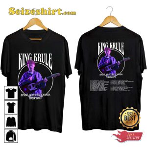King Krule Tour 2023 Space Heavy US Canada Concert T-shirt