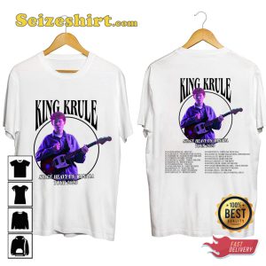 King Krule Tour 2023 Space Heavy US Canada Concert T-shirt