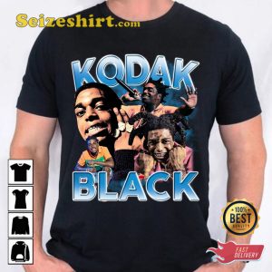 Kodak Black Rapper Hip Hop Vintage T-shirt