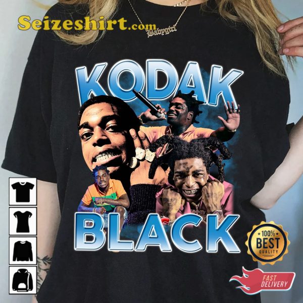 Kodak Black Rapper Hip Hop Vintage T-shirt