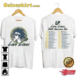 LP Love Lines North American Tour 2023 T-Shirt
