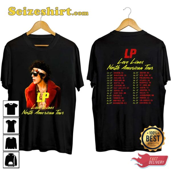 LP Love Lines North American Tour 2023 Unisex T-Shirt