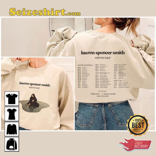 Lauren Spencer Smith Concert Mirror Tour 2023 T-shirt