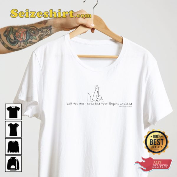 Lauren Spencer Smith Song Fingers Crossed Lyrics T-shirt