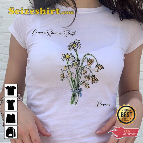 Lauren Spencer Smith Tour Flowers Vintage T-shirt