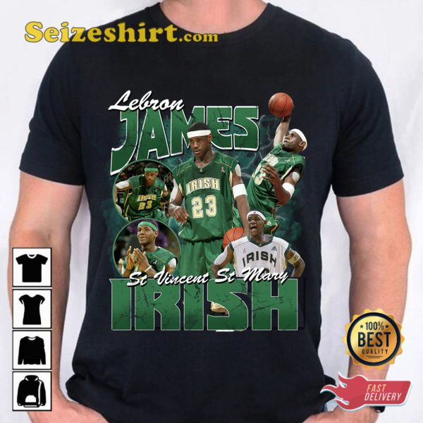 Lebron James Basketball Gift For Fan Vintage T-shirt