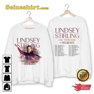Lindsey Stirling With Walk Off The Earth Tour 2023 T-shirt