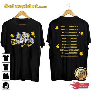 Lizzy McAlpine The End Of The Movie EU Rescheduled Tour T-Shirt