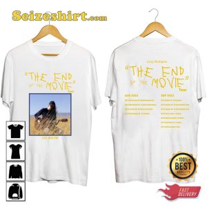 Lizzy Mcalpine Tour 2023 The End Of The Movie Concert T-shirt