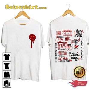 Louis Tomlinson Album Faith In The Future Concert T-shirt
