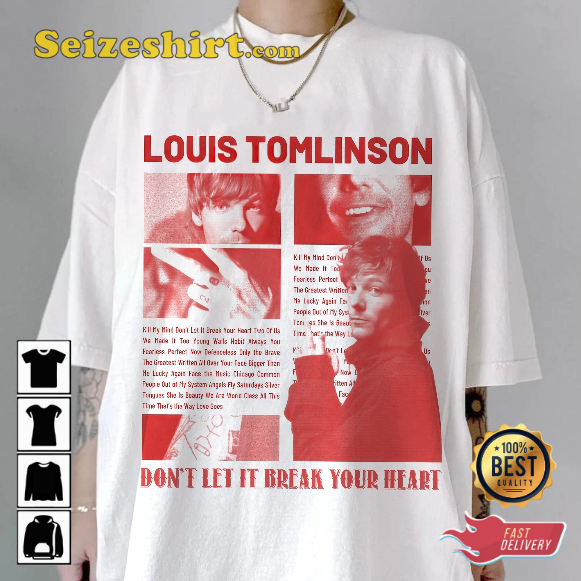 Louis Tomlinson T-shirt Habit T-shirt
