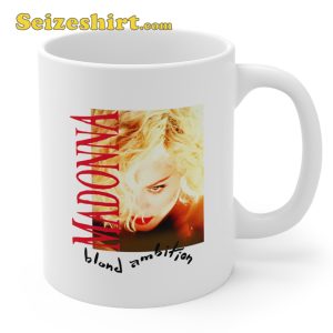Madonna Blonde Ambition Concert Fan Gift Mug