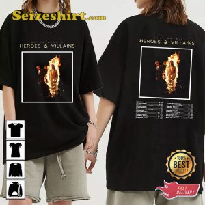 Metro Boomin Heroes And Villains Tour 2023 T-shirt