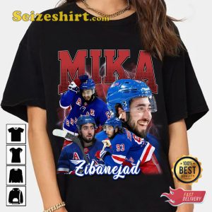 Mika Zibanejad NY Rangers Hockey T-shirt