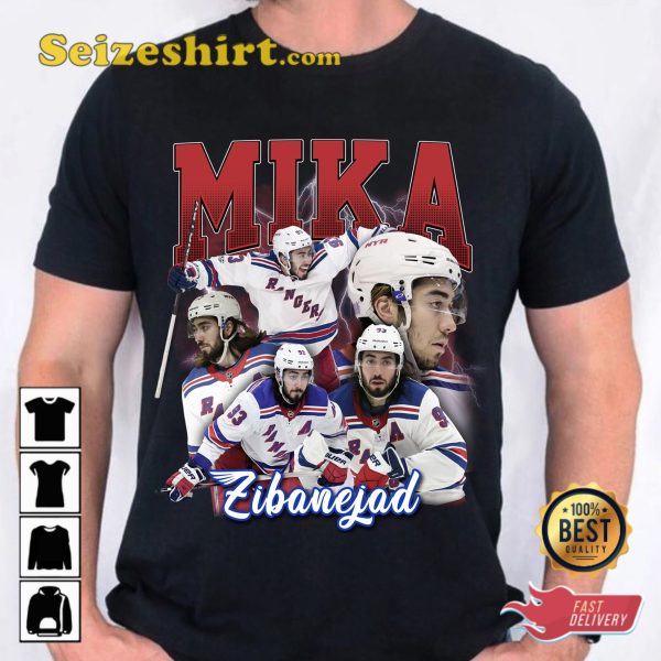 Mika Zibanejad New York Rangers T-shirt