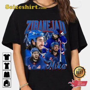 Mika Zibanejad Rangers NHL Vintage T-shirt