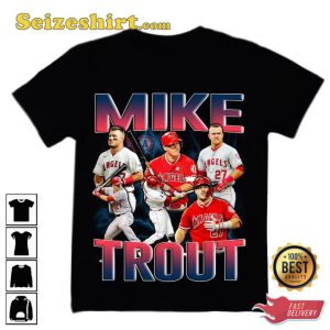 Mike Trout Baseball Classic Retro Unisex T-Shirt