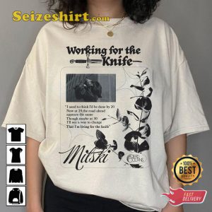 Mitski Working For The Knife Lyrics T-shirt