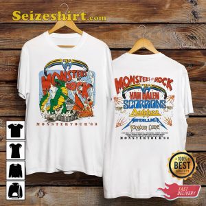 Monsters Of Rock 1988 Concert Tour T-shirt