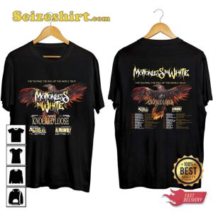 Motionless In White 2023 The Touring The End Of The World Tour T-shirt