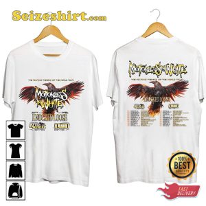 Motionless In White 2023 The Touring The End Of The World Tour T-shirt